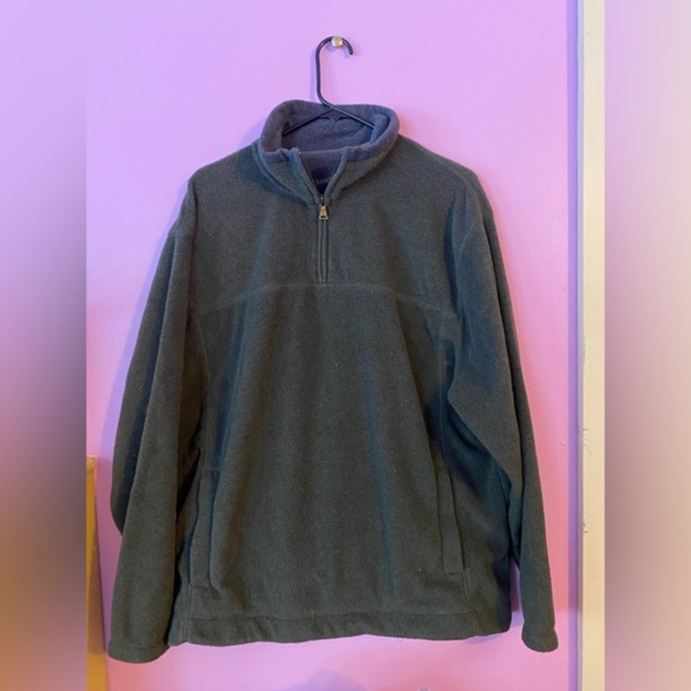 Men’s 1/4 Zip Heavy Fleece Pullover